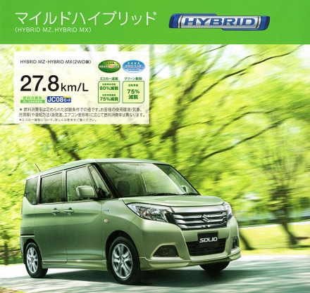 ソリオ・マイルドハイブリッドのイメージ画像