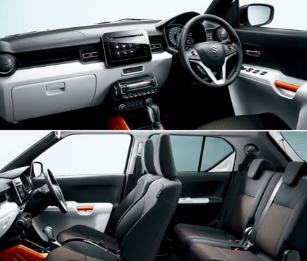 イグニスの車内空間