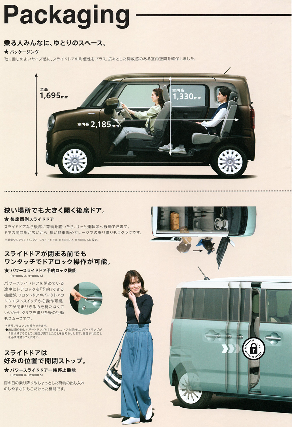 ワゴンRスマイルのパンフレットイメージ1