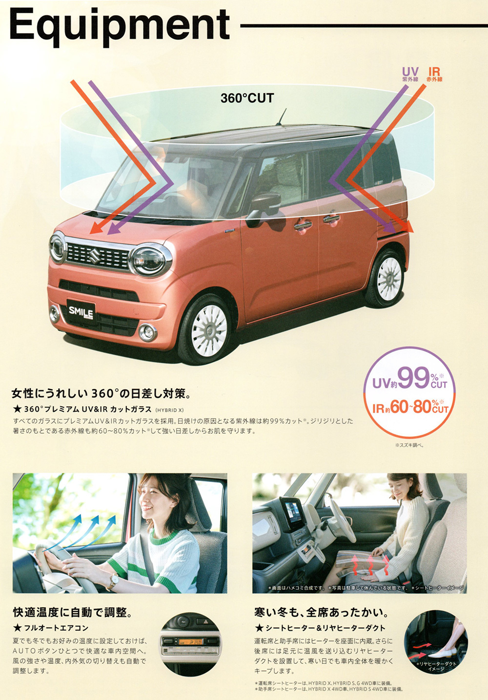 ワゴンRスマイルのパンフレットイメージ5