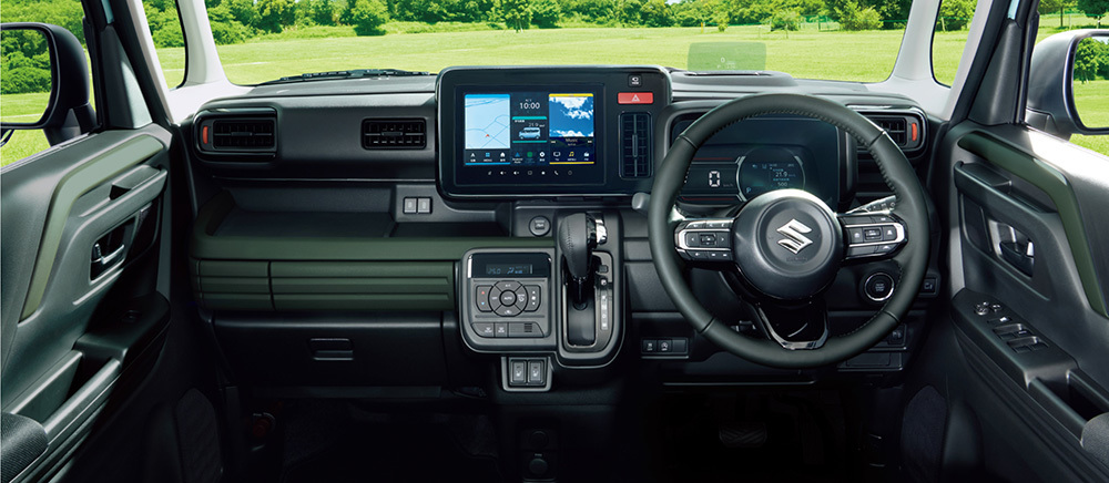 スペーシア ギアの内装