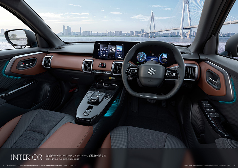 先進的なテクノロジーが、ドライバーの感性を刺激する。